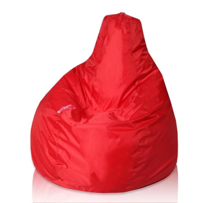 Кресло-мешок "Капля", d100/h140, цвет красный от компании Интернет-гипермаркет «MALL24» - фото 1