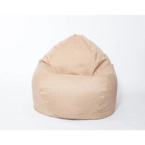 Кресло-мешок "Макси", диаметр 100 см, высота 150 см, цвет песочный