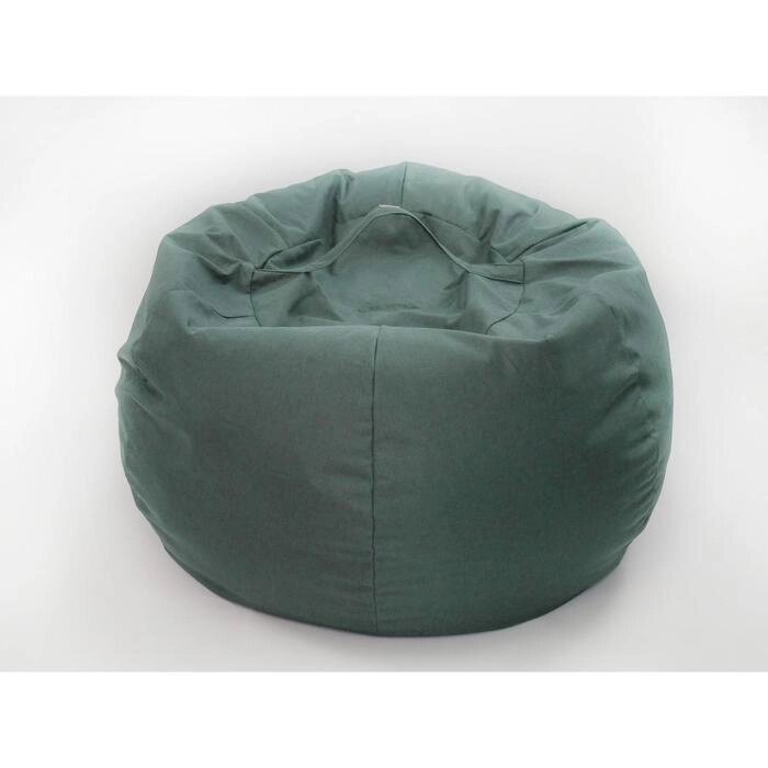 Кресло-мешок "Орбита", размер 45x100 см, цвет малахит, рогожка от компании Интернет-гипермаркет «MALL24» - фото 1