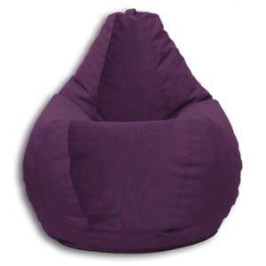 Кресло-мешок "Стандарт" , размер 110x90x90 см, ткань велюр, цвет REAL A 07