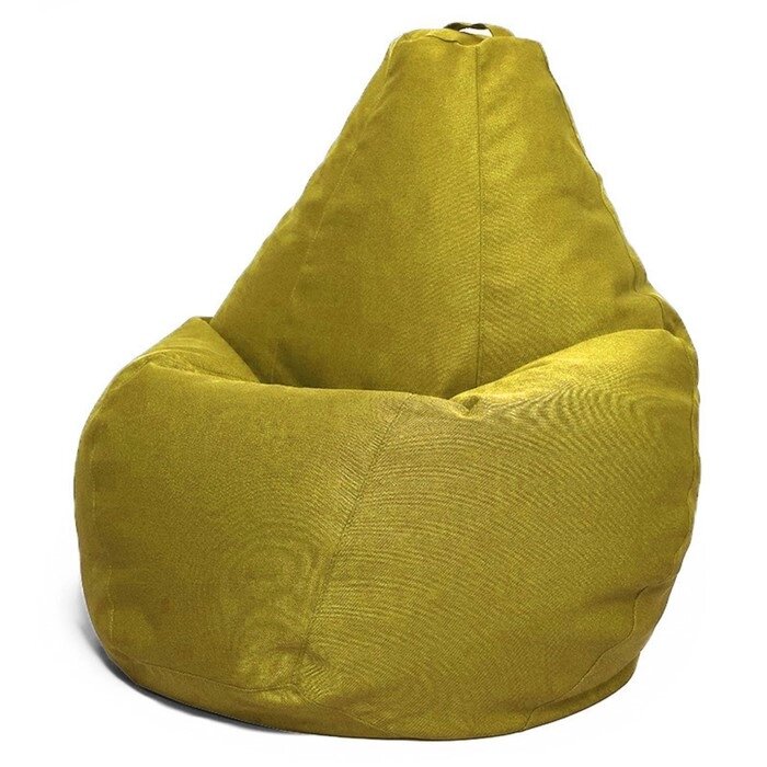 Кресло-мешок "Стандарт", ткань рогожка, цвет желтый от компании Интернет-гипермаркет «MALL24» - фото 1