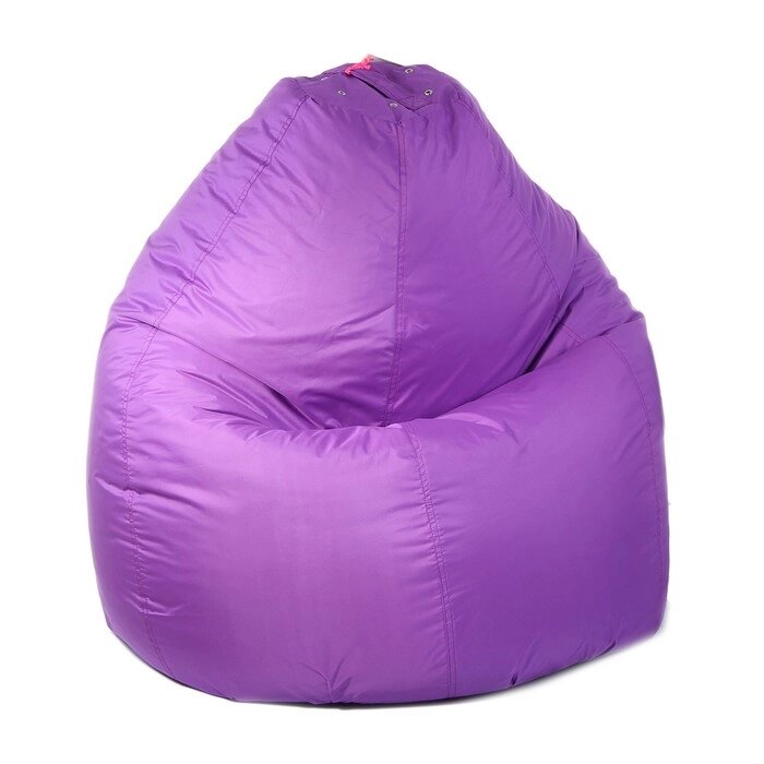 Кресло-мешок универсальное, d90/h120, цвет фиолетовый от компании Интернет-гипермаркет «MALL24» - фото 1