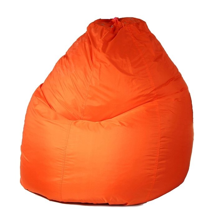 Кресло-мешок универсальное, d90/h120, цвет оранжевый от компании Интернет-гипермаркет «MALL24» - фото 1