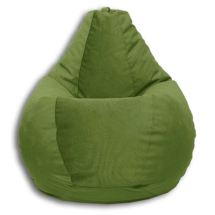 Кресло-мешок XL , размер 125x95x95 см, ткань велюр, цвет Карат 29 от компании Интернет-гипермаркет «MALL24» - фото 1