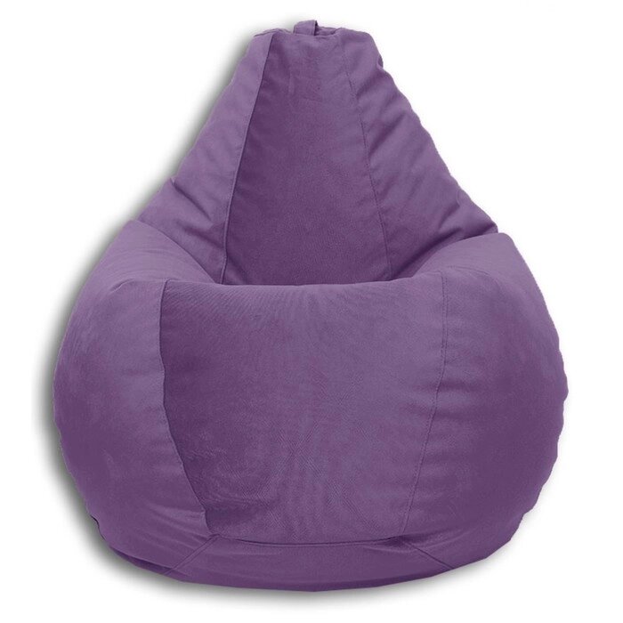 Кресло-мешок XXL , размер 140x110x110 см, ткань велюр, цвет Карат 16 от компании Интернет-гипермаркет «MALL24» - фото 1