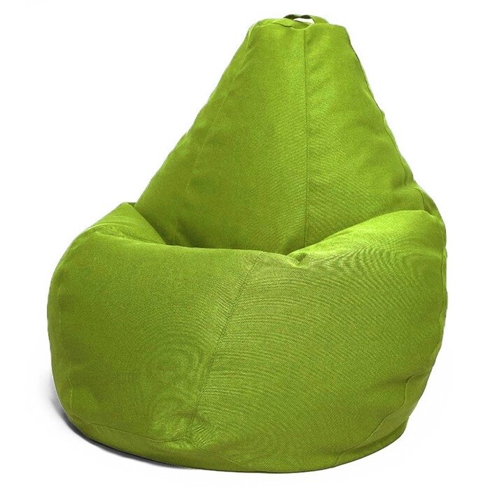 Кресло-мешок XXL, ткань рогожка, цвет зелёный от компании Интернет-гипермаркет «MALL24» - фото 1