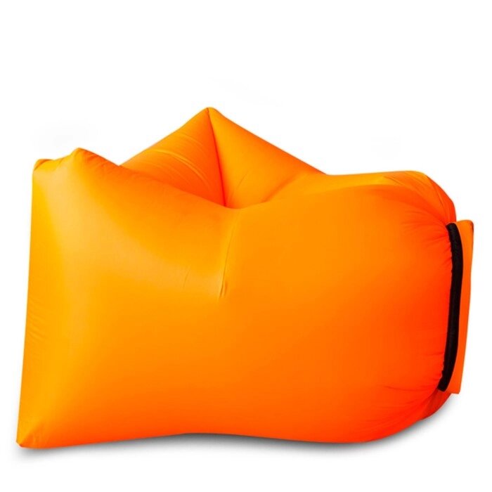 Кресло надувное AirPuf, цвет оранжевый от компании Интернет-гипермаркет «MALL24» - фото 1
