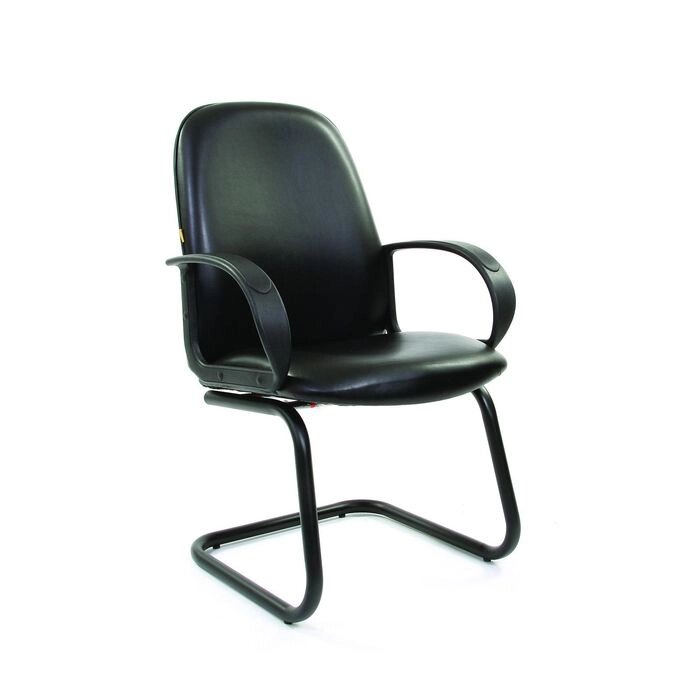 Кресло офисное Chairman 279V кожзам черный от компании Интернет-гипермаркет «MALL24» - фото 1