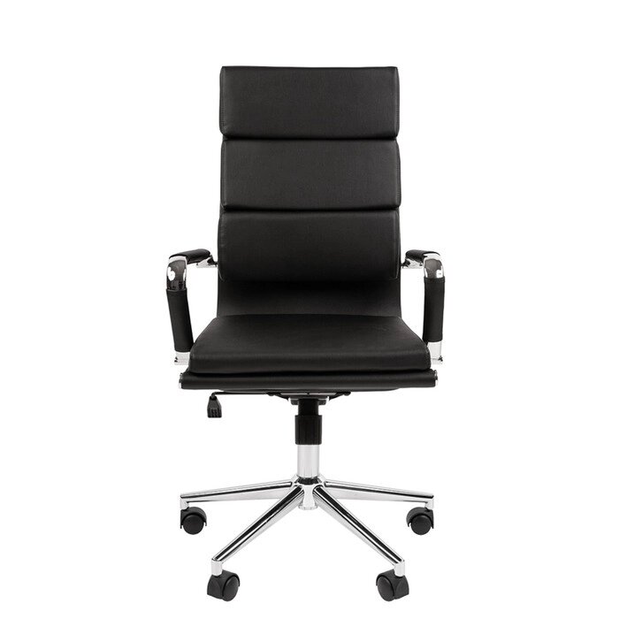 Кресло руководителя Chairman 750 черный от компании Интернет-гипермаркет «MALL24» - фото 1