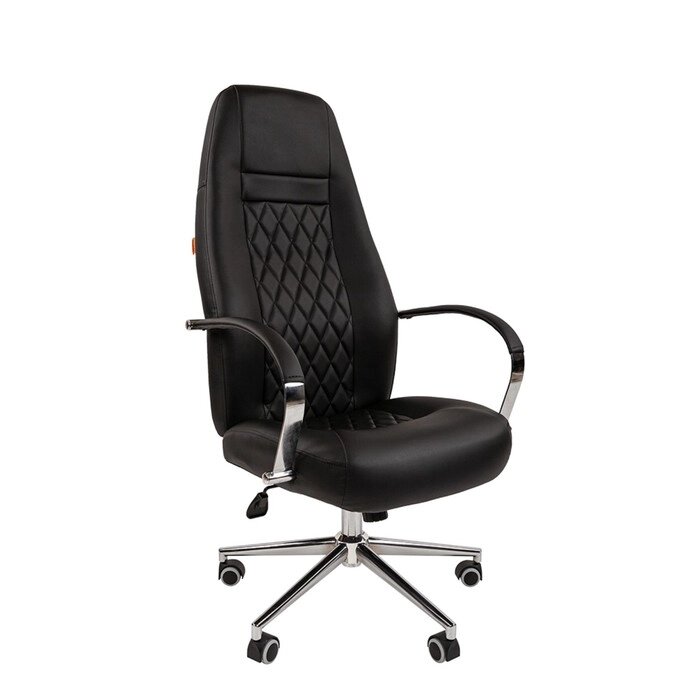 Кресло руководителя Chairman 950 N экопремиум черный от компании Интернет-гипермаркет «MALL24» - фото 1