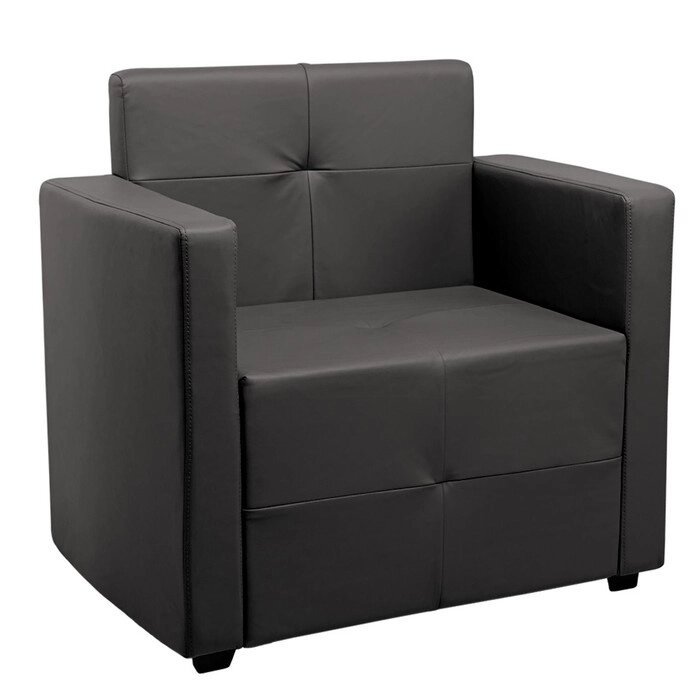 Кресло "Ситено", черный экокожа от компании Интернет-гипермаркет «MALL24» - фото 1