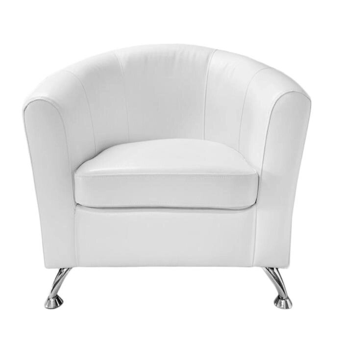 Кресло "Во" экокожа TEOS WHITE от компании Интернет-гипермаркет «MALL24» - фото 1