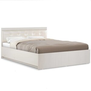 Кровать "Азалия 14" с ПМ, 1400х2000, цвет бодега белая