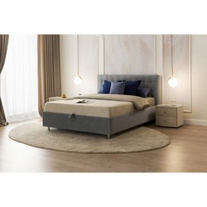 Кровать "Ла Скала" без ПМ, 140 200 см, ортопедическое основание, цвет velutto 51