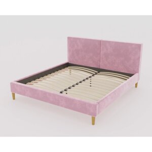 Кровать Линси с орт. основанием 1800х2000 розовый велюр
