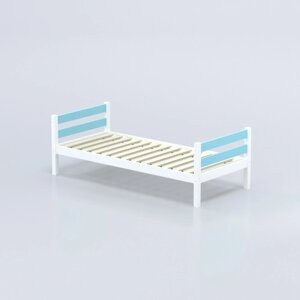 Кровать "Савушка"01, 1-ярусная, цвет голубой, 90х200