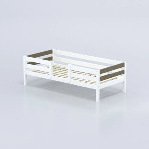 Кровать "Савушка-04", 1-ярусная, цвет бежевый, 90х200 см