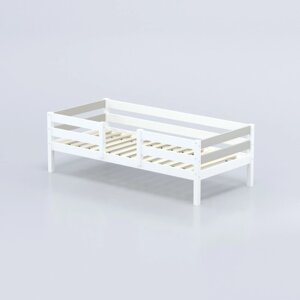 Кровать "Савушка-04", 1-ярусная, цвет серый, 90х200 см