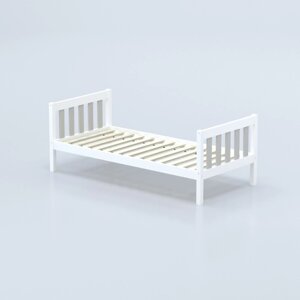 Кровать "Савушка-05", 1-ярусная, цвет серый, 90х200 см