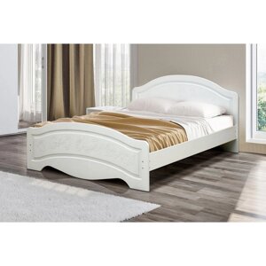 Кровать "Венеция 4", 1400х2000, цвет белый / арктик матовый