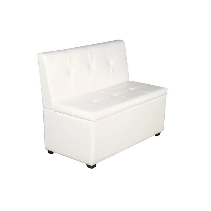 Кухонный диван "Уют-1", 1000x550x830, белый от компании Интернет-гипермаркет «MALL24» - фото 1