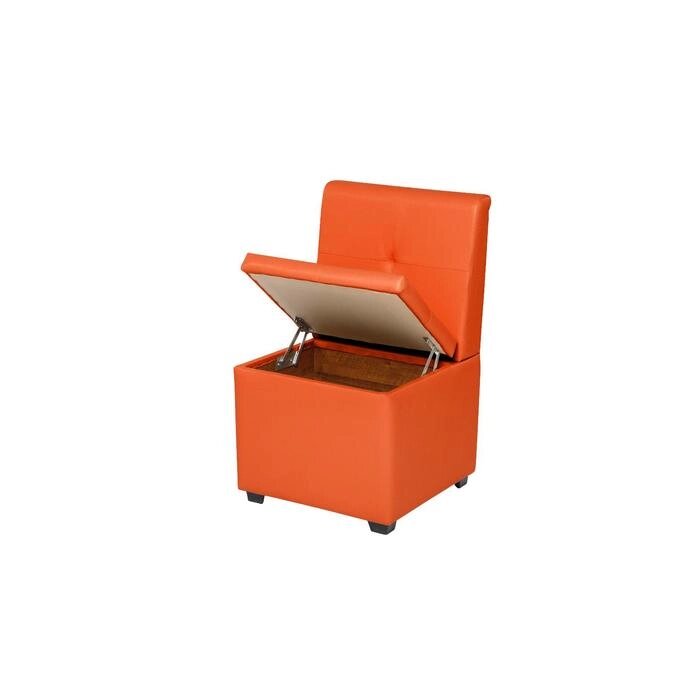 Кухонный диван Уют-1 mini, 550х500х830, оранжевый от компании Интернет-гипермаркет «MALL24» - фото 1