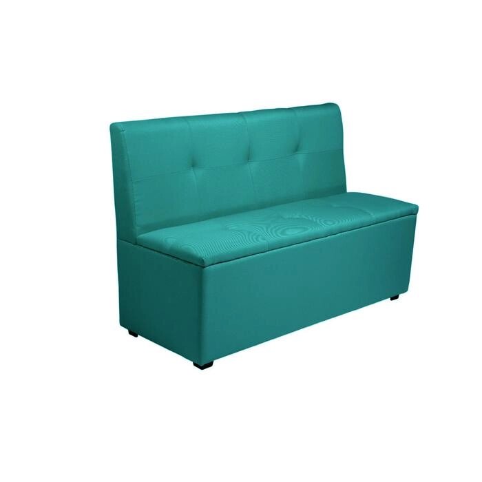 Кухонный диван "Юлия-1" 1000х830х550, рогожка EMERALD от компании Интернет-гипермаркет «MALL24» - фото 1