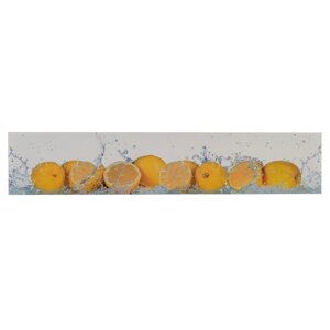 Кухонный фартук "Лимоны"фотопечать) 3000х600 мм