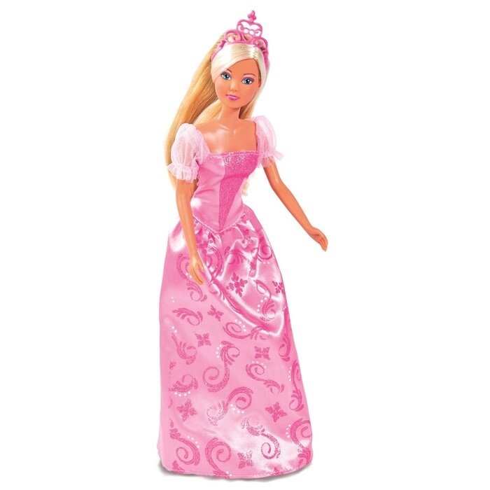 Куклы "Штеффи" и "Еви", набор "Принцессы", зверушки в комплекте, 29 см, 12 см от компании Интернет-гипермаркет «MALL24» - фото 1