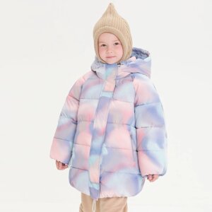 Куртка для девочек, рост 104 см, цвет лёд