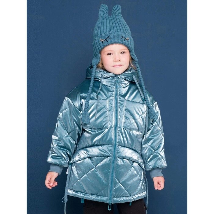 Куртка для девочек, рост 110 см, цвет голубой от компании Интернет-гипермаркет «MALL24» - фото 1