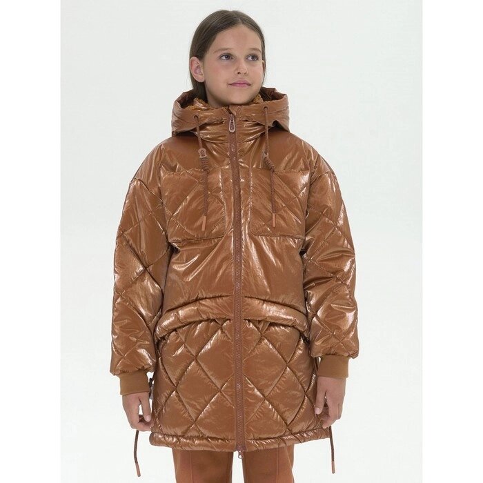 Куртка для девочек, рост 152 см, цвет охра от компании Интернет-гипермаркет «MALL24» - фото 1