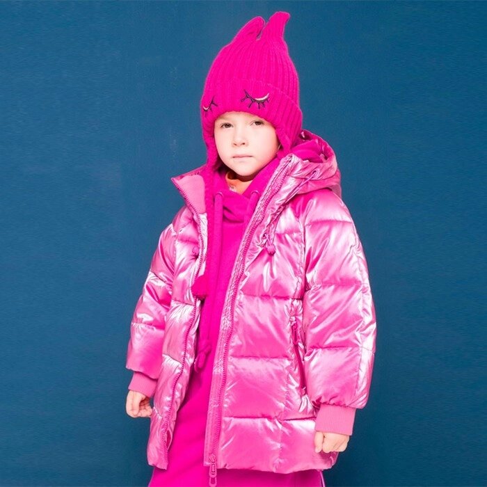 Куртка для девочек, рост 158 см, цвет розовый от компании Интернет-гипермаркет «MALL24» - фото 1