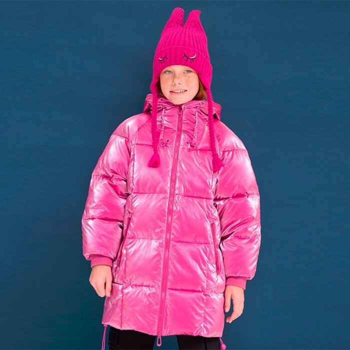 Куртка для девочек, рост 98 см, цвет розовый от компании Интернет-гипермаркет «MALL24» - фото 1