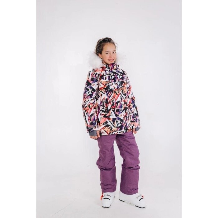 Куртка для девочки "Наоми" (комплект), рост 164 см, цвет розовый от компании Интернет-гипермаркет «MALL24» - фото 1