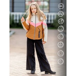 Куртка для девочки, рост 152 см, цвет экрю