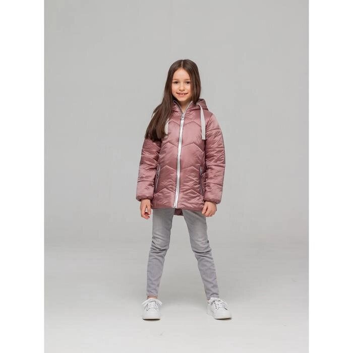 Куртка для девочки  "Зефирка", рост 110 см, цвет кофе от компании Интернет-гипермаркет «MALL24» - фото 1