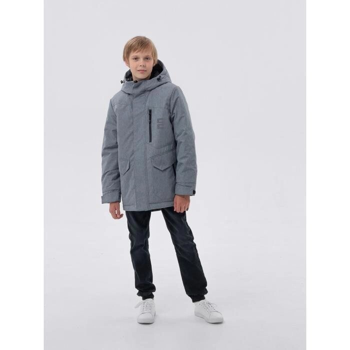 Куртка для мальчика, рост 152 см, цвет серый от компании Интернет-гипермаркет «MALL24» - фото 1