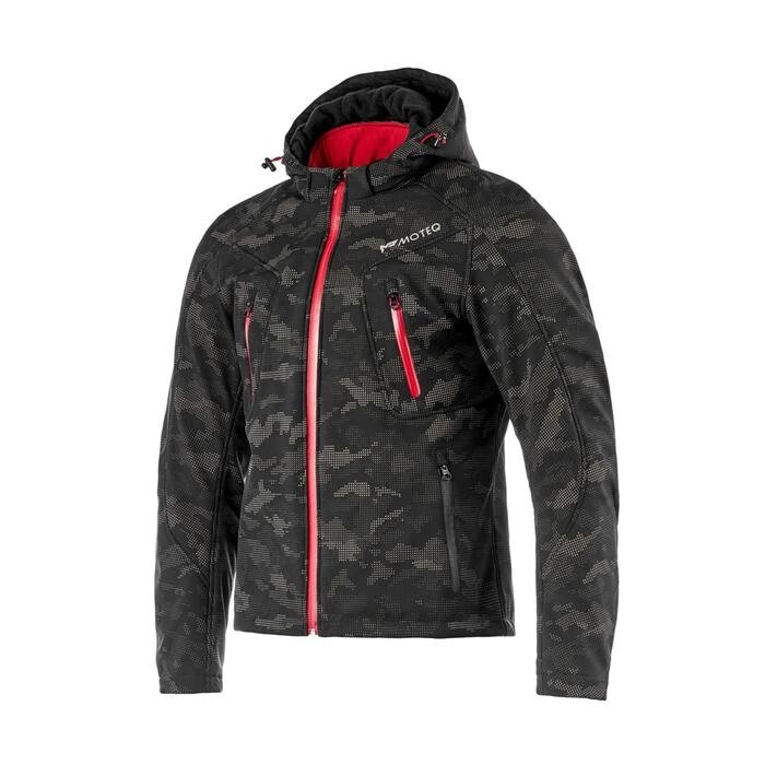 Куртка мужская MOTEQ Firefly, текстиль, размер XXXL, цвет черный от компании Интернет-гипермаркет «MALL24» - фото 1