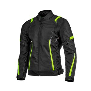 Куртка мужская MOTEQ Spike, текстиль, размер XXXL, цвет черный
