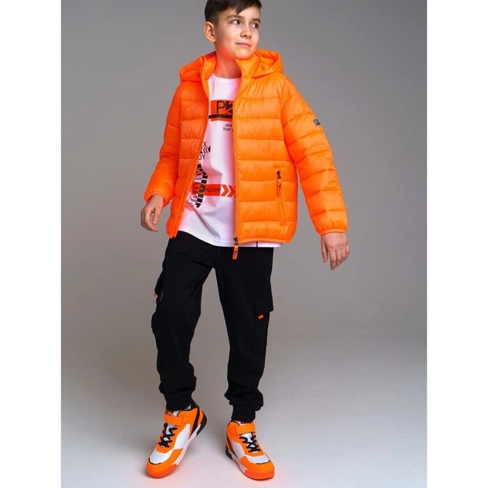 Куртка текстильная с полиуретановым покрытием для мальчиков, рост 146 см от компании Интернет-гипермаркет «MALL24» - фото 1