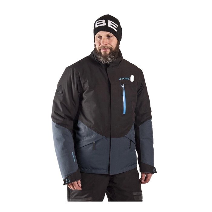 Куртка Tobe Hoback с утеплителем, размер L, чёрный, синий от компании Интернет-гипермаркет «MALL24» - фото 1