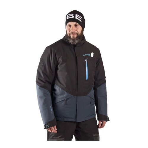 Куртка Tobe Hoback с утеплителем, размер L, чёрный, синий