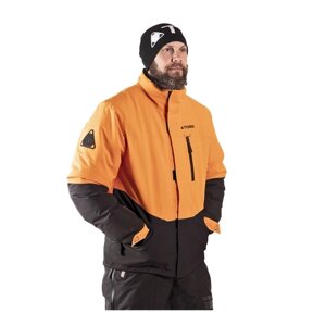 Куртка Tobe Hoback с утеплителем, размер M, оранжевый, чёрный