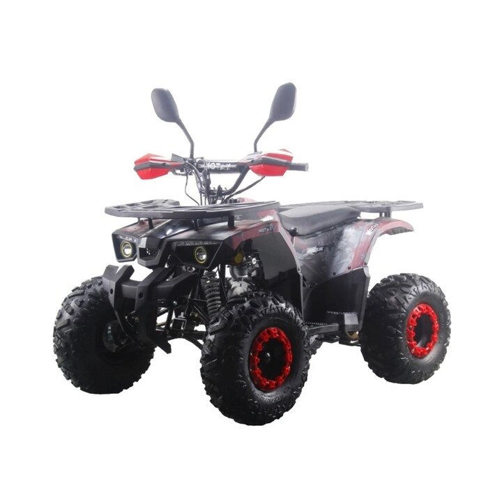 Квадроцикл бензиновый MOTAX ATV Grizlik Super LUX 125 cc NEW, красный камуфляж от компании Интернет-гипермаркет «MALL24» - фото 1