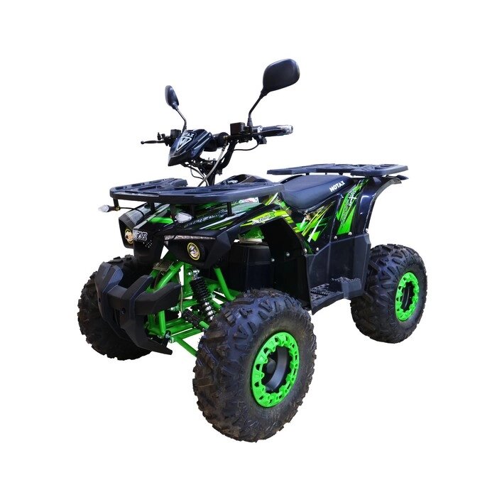 Квадроцикл MOTAX ATV Grizlik E1500, OFF-ROAD, черно-зеленый от компании Интернет-гипермаркет «MALL24» - фото 1