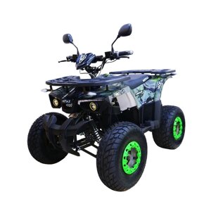 Квадроцикл MOTAX ATV Grizlik E1500, OFF-ROAD, зеленый камуфляж