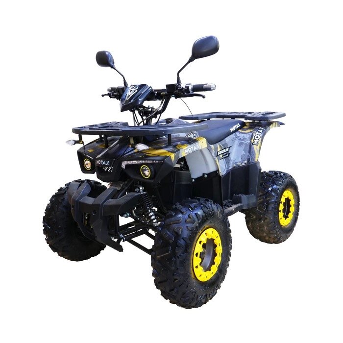 Квадроцикл MOTAX ATV Grizlik E1500, OFF-ROAD, желтый камуфляж от компании Интернет-гипермаркет «MALL24» - фото 1