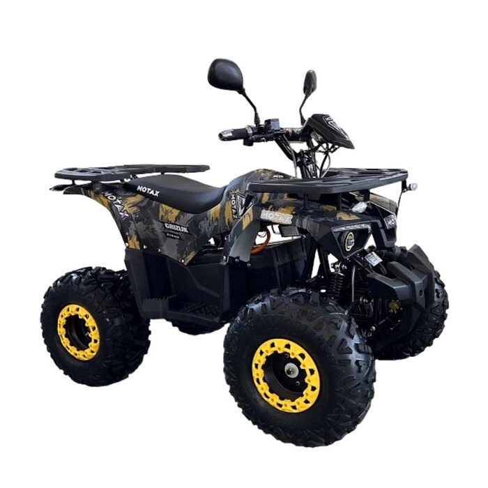 Квадроцикл MOTAX ATV Grizlik E1500 R, ROAD, желтый камуфляж от компании Интернет-гипермаркет «MALL24» - фото 1