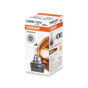 Лампа автомобильная Osram, H8, 12 В, 35 Вт, 64242